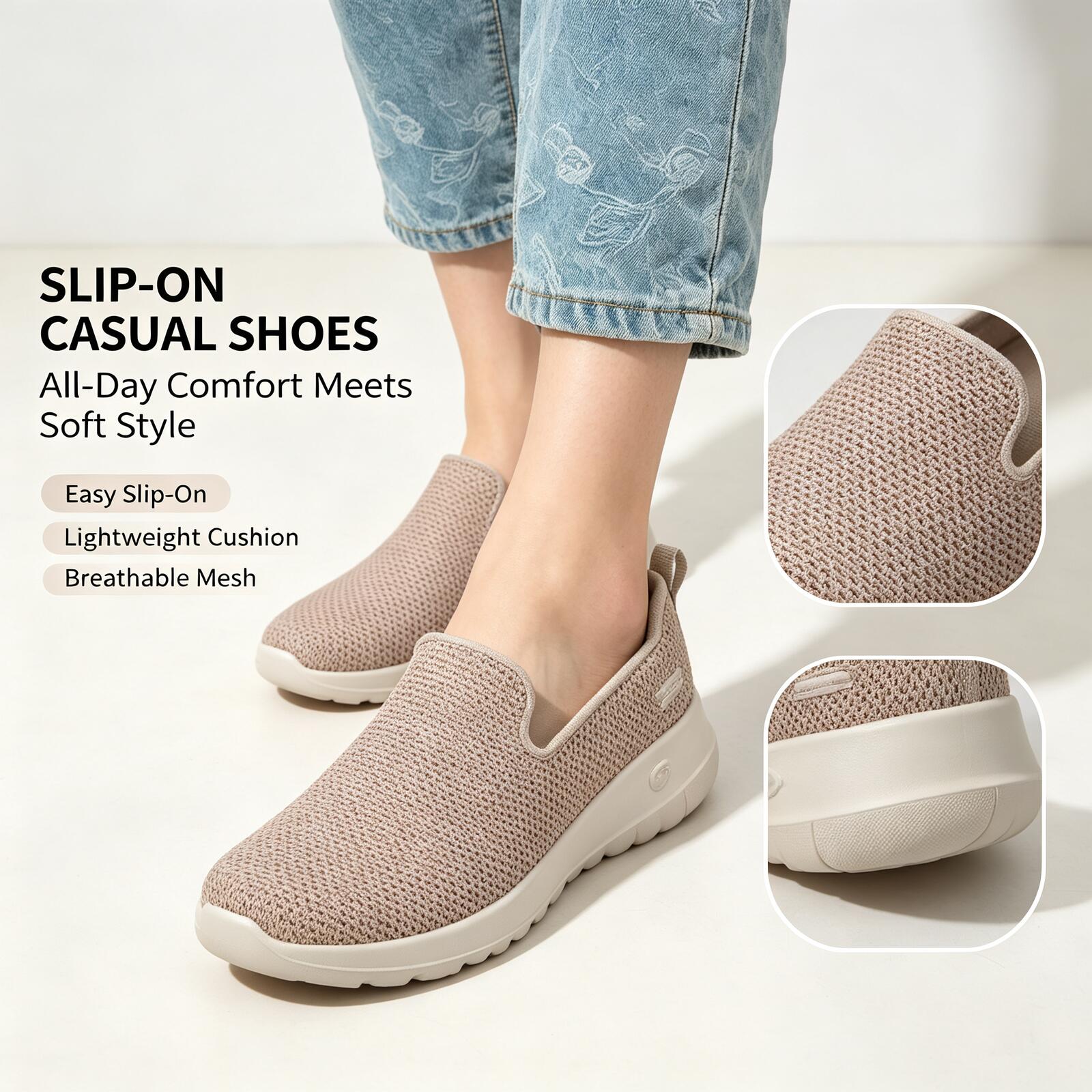 Women Shoes Zoom - حذاء سكيتشرز GO WALK للنساء -