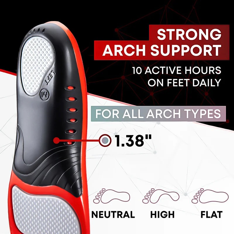 Women'S Shoes With Plantar Fasciitis - نعال سيليكون جل فاخرة للرجال والنساء،