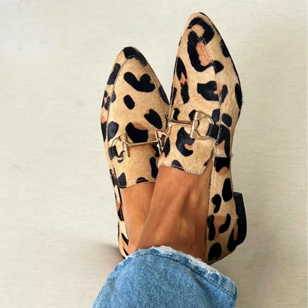 Women Shoes Mules - أحذية نسائية كبيرة الحجم 40-43 بنقشة
