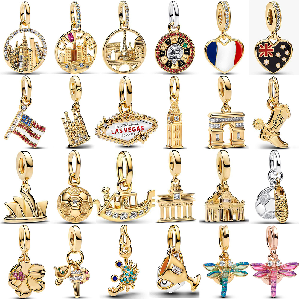 Women'S Shoes Paris - 2026 خرزة فضة 925 بتصميم علم