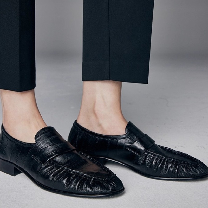 Women Shoes Loafers - أحذية نسائية فاخرة جديدة مصنوعة يدويًا