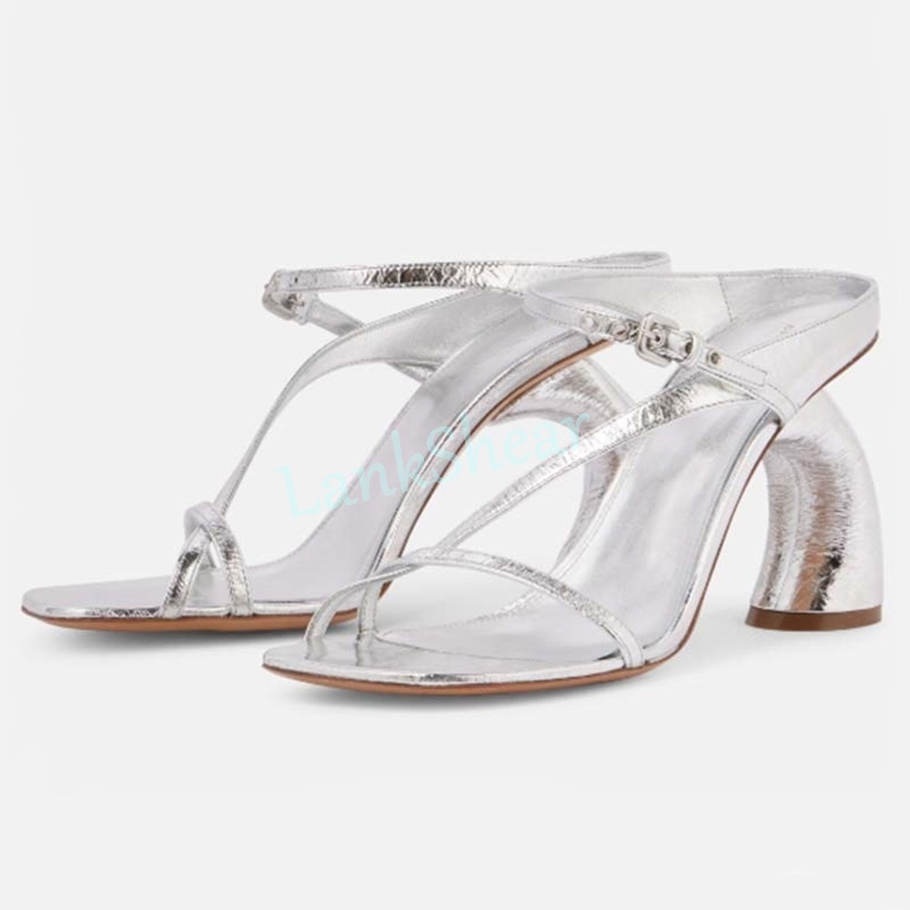 صنادل نسائية بكعب عالٍ مميز من - مراجعة Women'S Shoes Paris وسعره