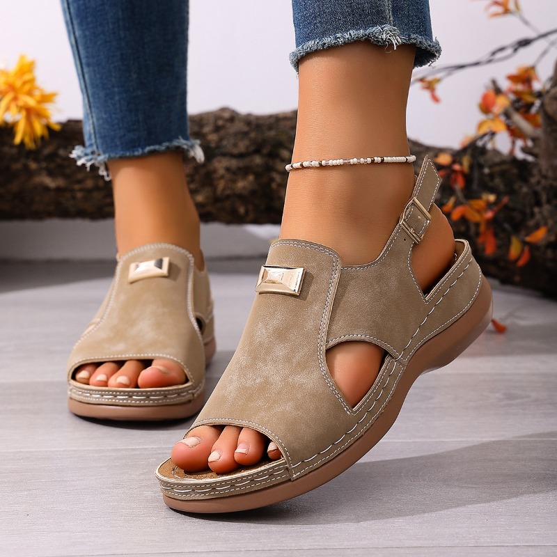 صنادل نسائية واسعة المقاس بكعب - مراجعة Women'S Shoes For Bunions وسعره