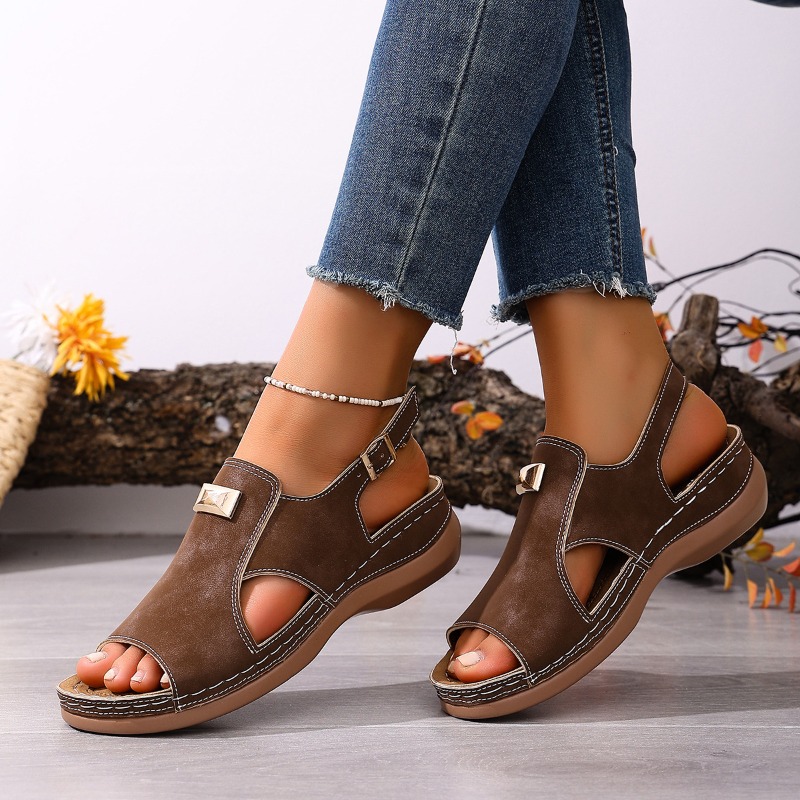 صنادل نسائية واسعة المقاس بكعب - مراجعة Women'S Shoes For Bunions وسعره