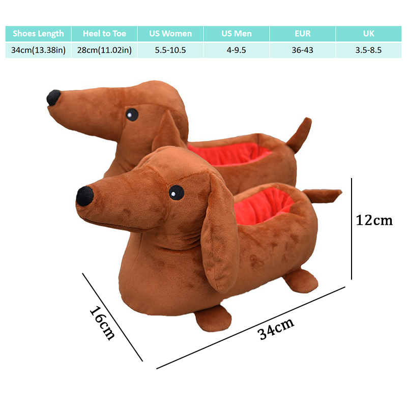 TreasuringU Dachshund نعال قما - مراجعة Women'S Shoes Hush Puppies وسعره