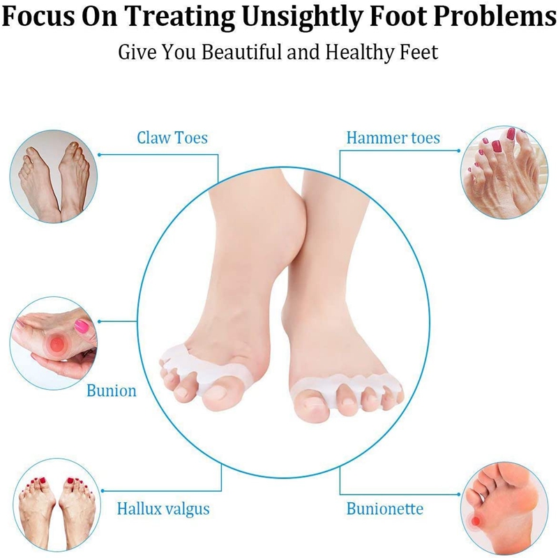 زوج واحد من فواصل أصابع القدم  - مراجعة Women'S Shoes For Bunions وسعره