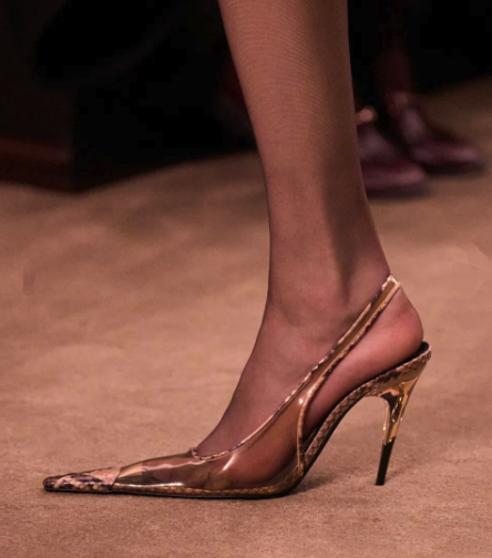 أحذية كعب عالي شفافة مدببة بنق - مراجعة Women'S Shoes Paris وسعره