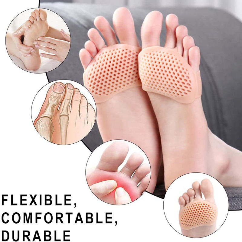 سيليكون منصات مشط القدم الأمام - مراجعة Women'S Shoes With Plantar Fasciitis وسعره