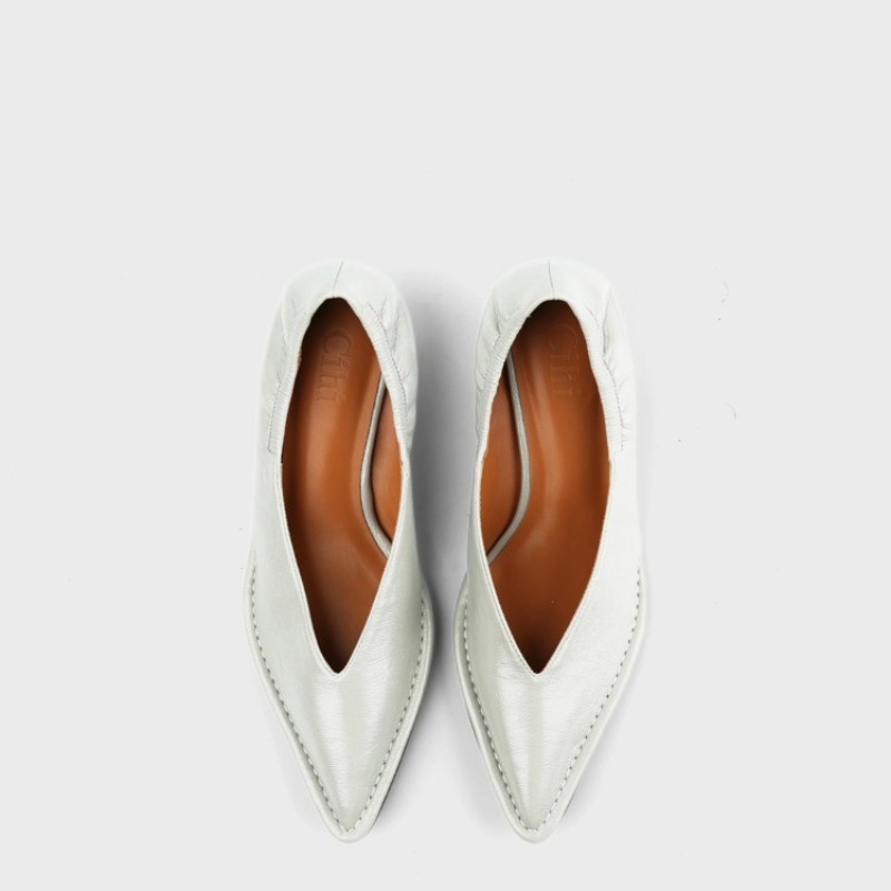 حذاء فردي جديد بمقدمة مدببة لع - مراجعة Women Shoes Mules وسعره