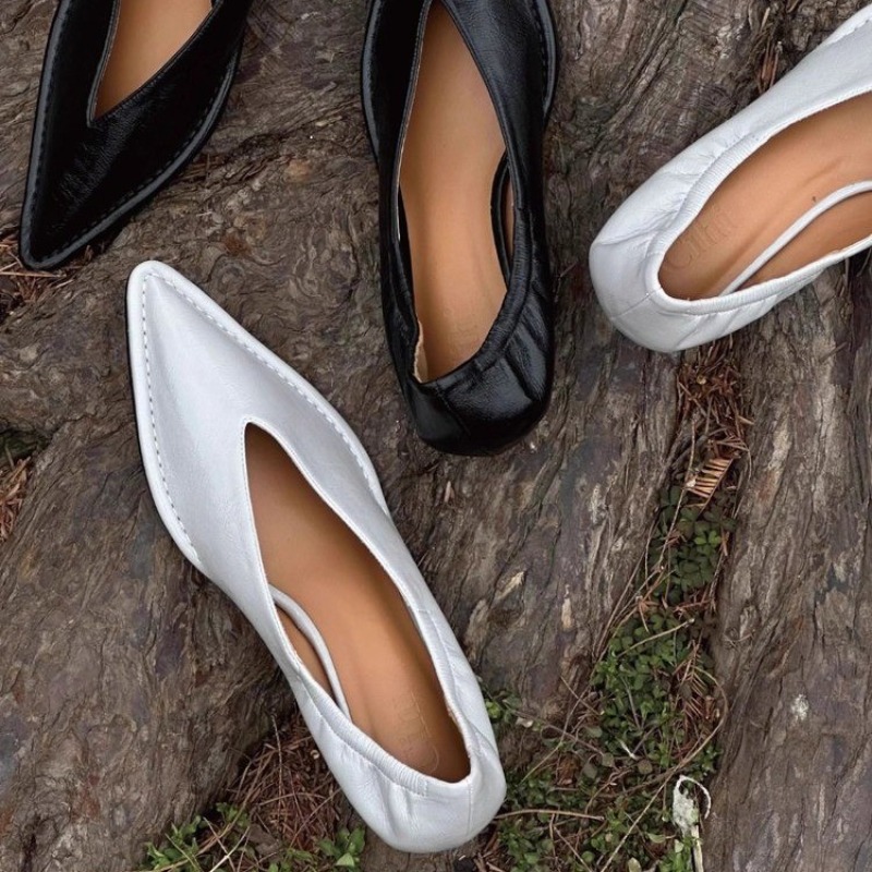 حذاء فردي جديد بمقدمة مدببة لع - مراجعة Women Shoes Mules وسعره