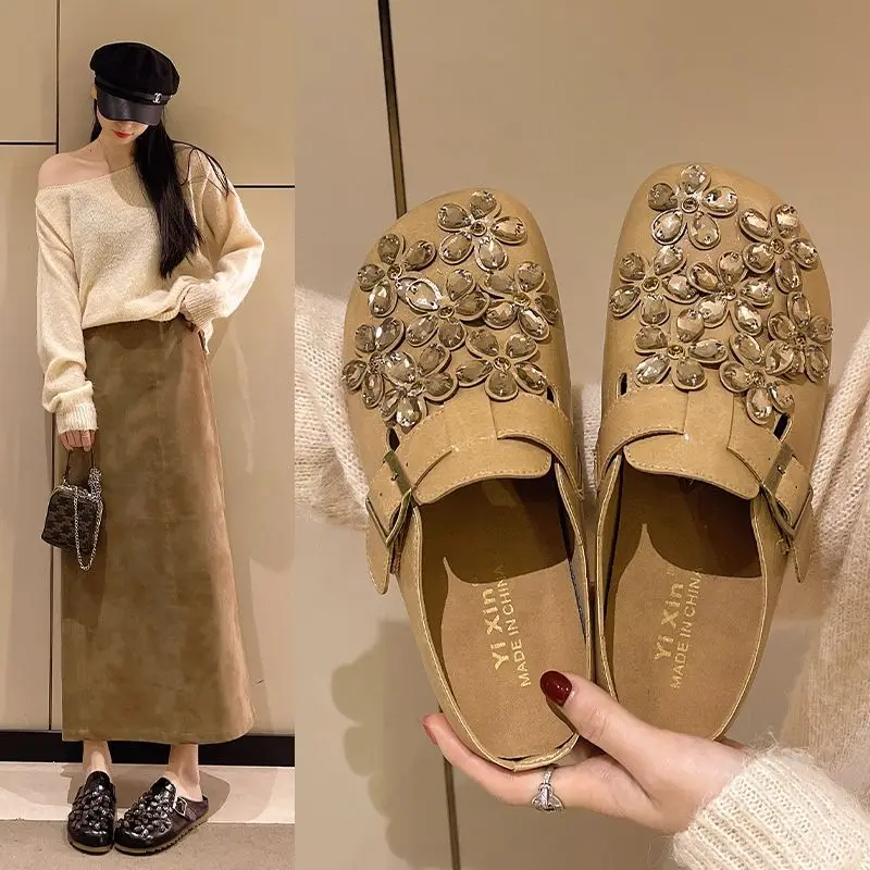 أحذية نسائية مغلقة الأصابع مزي - مراجعة Women Shoes Mules وسعره