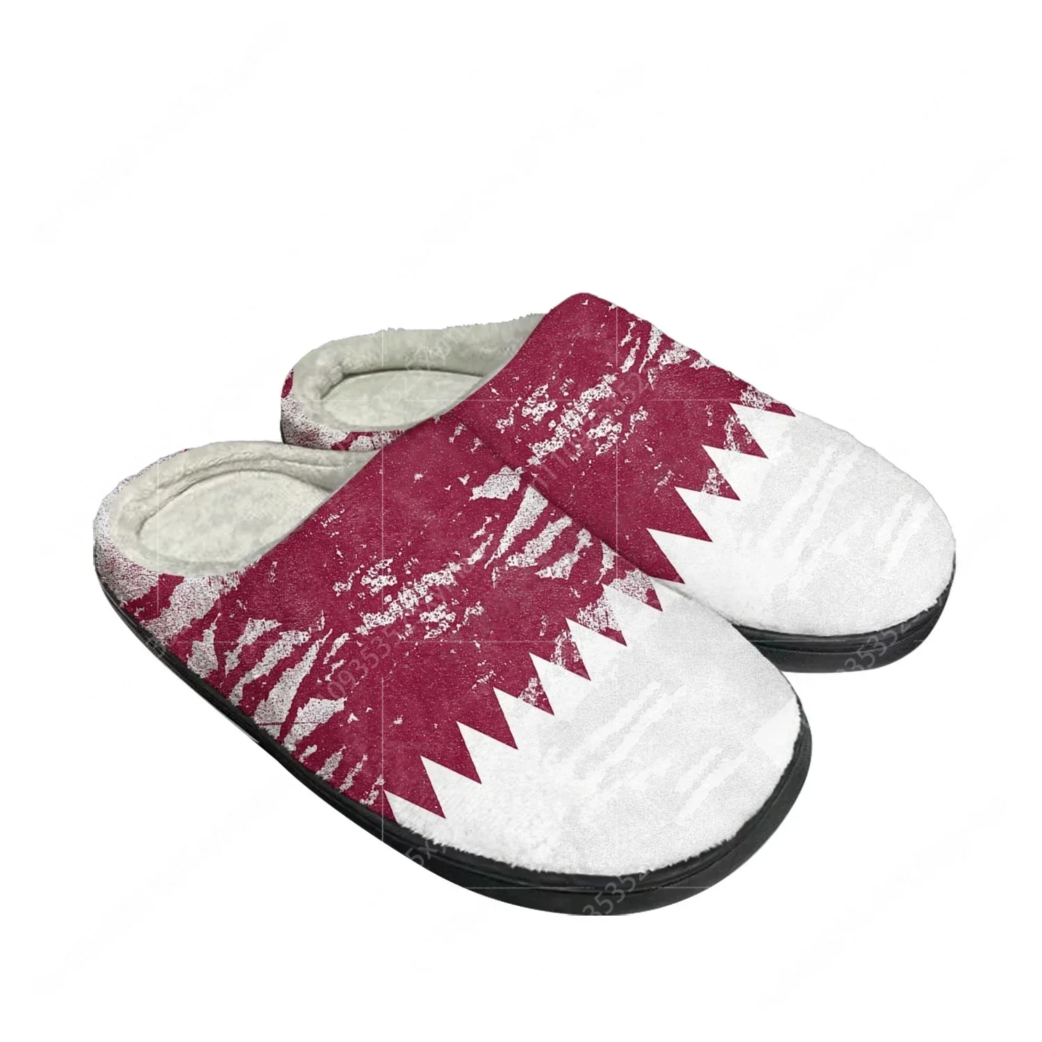 نعال قطنية مخصصة بتصميم علم قط - مراجعة Women Shoes Qatar وسعره