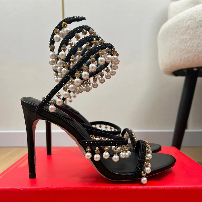 صنادل نسائية فاخرة مزينة بالأح - مراجعة Gladiator Sandal Women وسعره