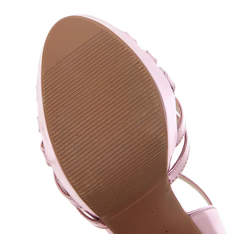 كبيرة الحجم الذهب الزفاف النسا - مراجعة Gladiator Sandal Women وسعره