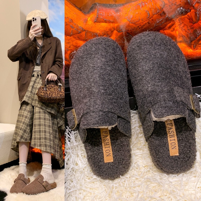 2025 المرأة الشتاء البغل النعا - مراجعة Women Shoes Mules وسعره