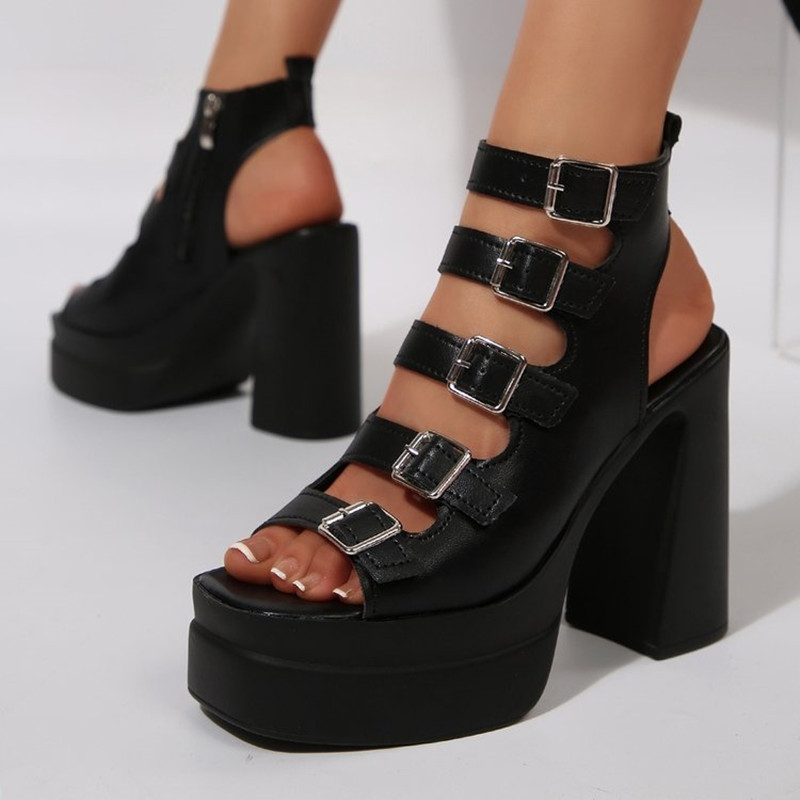 صنادل نسائية صيفية جديدة بكعب  - مراجعة Gladiator Sandal Women وسعره