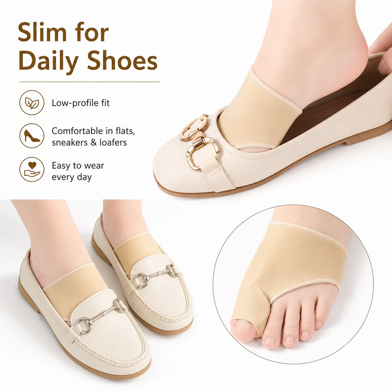 فاصل أصابع القدم الكبير، واقي  - مراجعة Women'S Shoes For Bunions وسعره